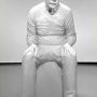 Charles Ray, Jeff, 2021, marbre, face