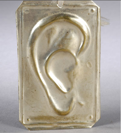 Ex voto, XIXe, Italie, argent
